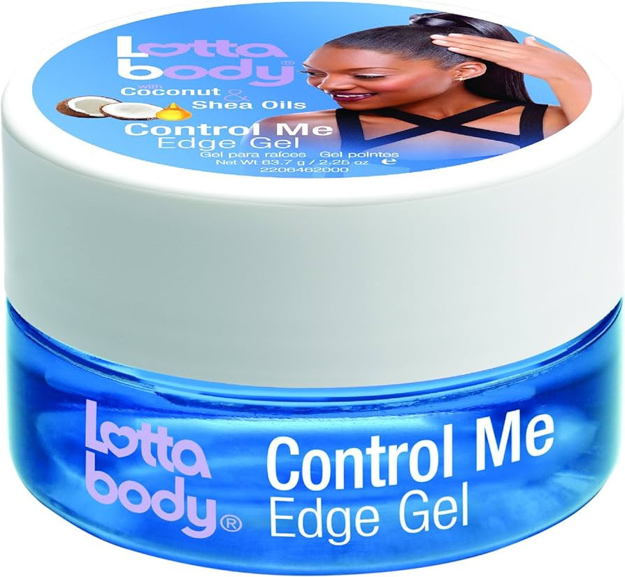 Lottabody Coconut Shea Oils Control Me Edge Gel, 2.25 oz